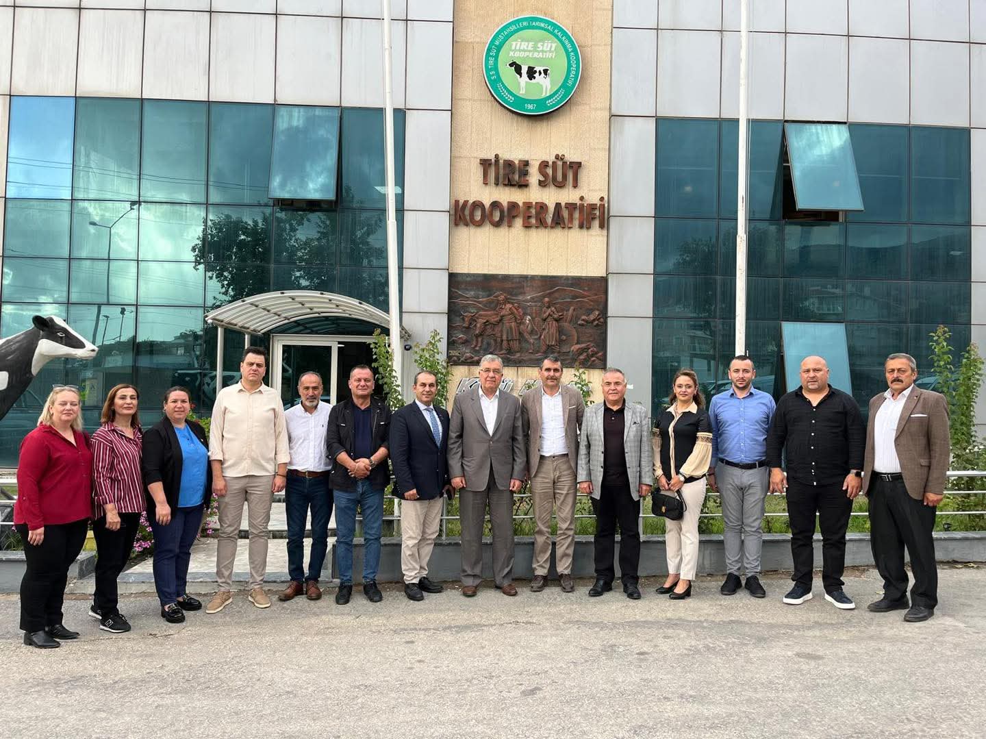 CHP Tire İlçe Başkanlığı Kurum Ziyaretlerine Devam Ediyor