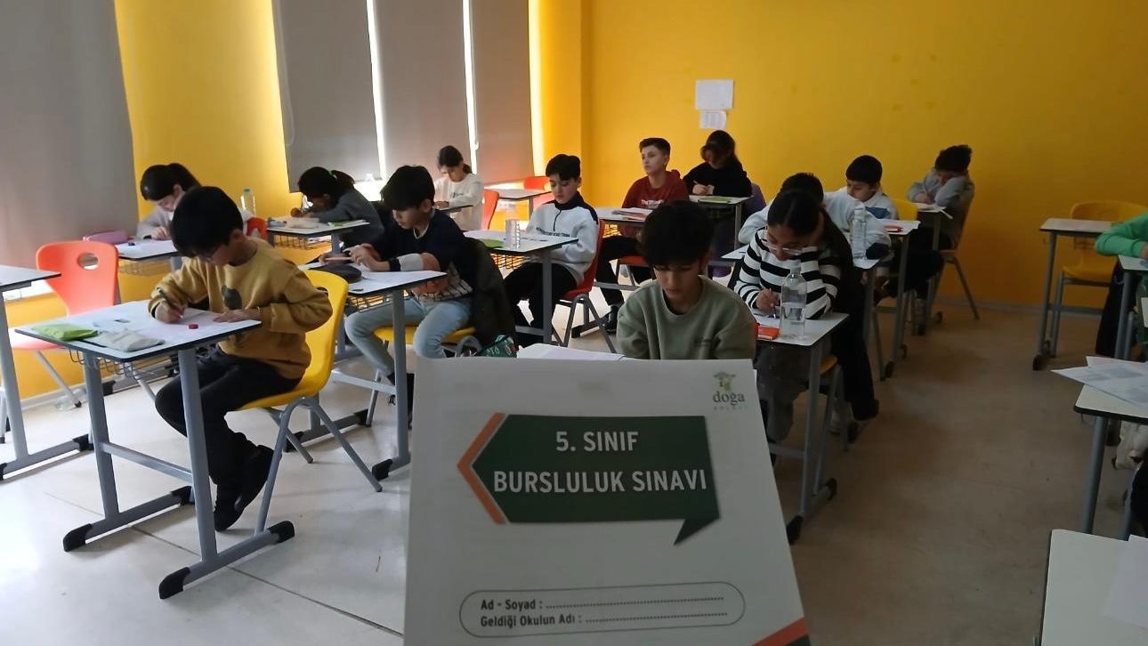 Doğa Koleji’nde Bursluluk Sınavı Rekoru: Kampüs Doldu Taştı!