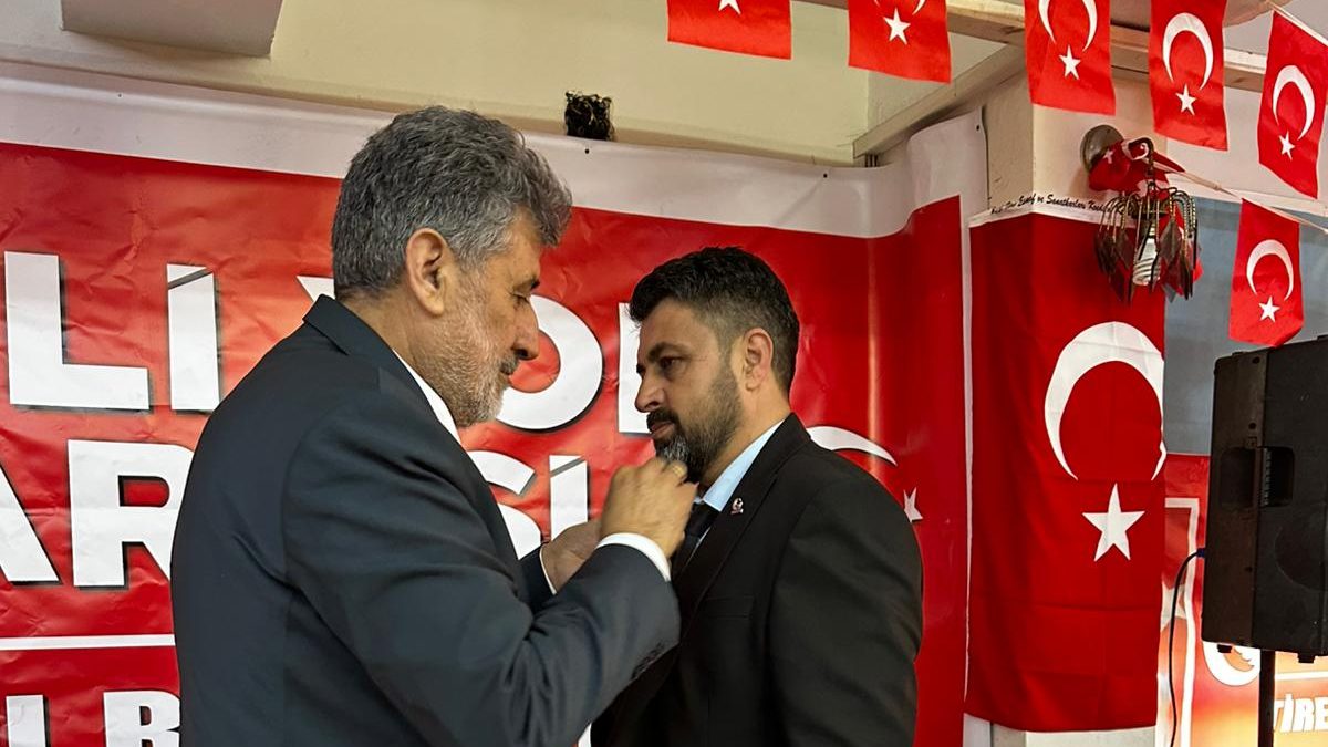 Veli Cengiz, Milli Yol Partisi Tire İlçe Başkanı Oldu